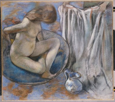 Frau in der Wanne, 1884 von Edgar Degas