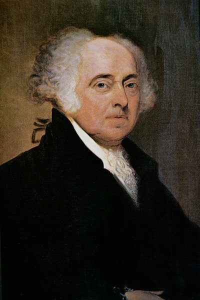 Präsident John Adams (1735-1826) von Edgar Parker