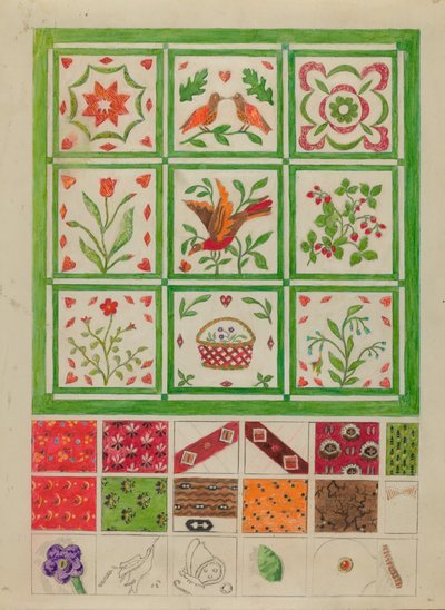Bettdecke von Edith Magnette