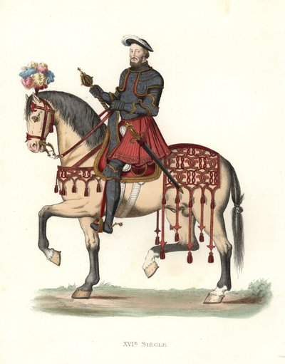 König Franz I. von Frankreich (1494-1547) von Edmond Lechevallier Chevignard