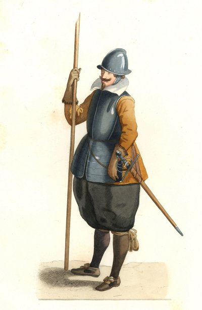 Pikenier aus Französisch-Flandern von Edmond Lechevallier Chevignard
