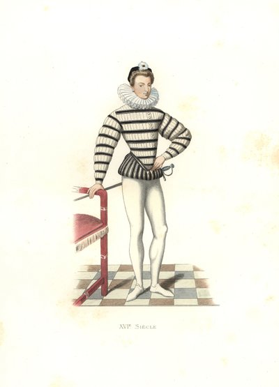 Porträt von Saint-Megrin, Frankreich von Edmond Lechevallier Chevignard