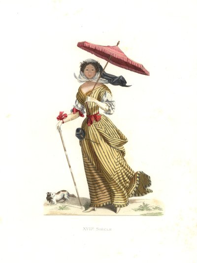 Frau in Sommerkleidung, Frankreich von Edmond Lechevallier Chevignard