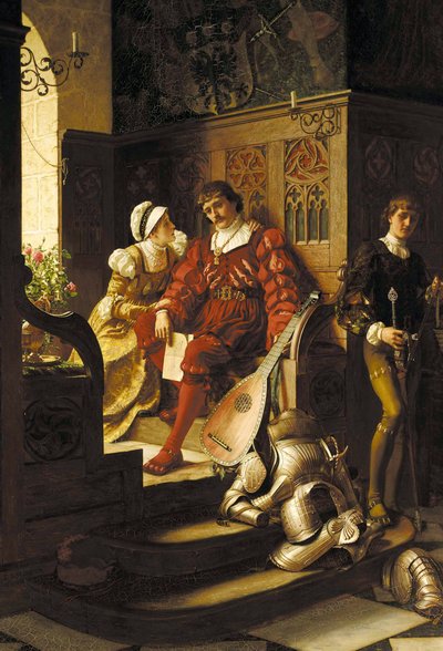 Pflicht, 1883 von Edmund Blair Leighton