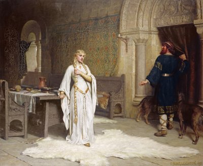 Lady Godiva von Edmund Blair Leighton