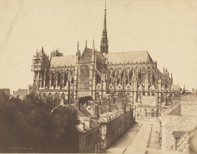 Kathedrale von Amiens von Édouard Baldus
