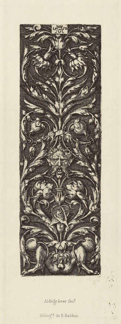 Entwurf von Aldegräver von Édouard Baldus