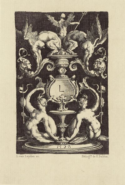 Entwurf von Lucas van Leyden von Édouard Baldus