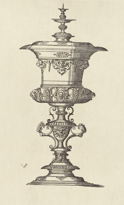 Design von Virgil Solis von Édouard Baldus