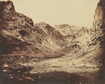 Schluchten von Ollioules von Édouard Baldus