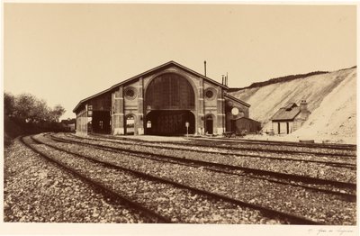 Bahnhof Longueau von Edouard Denis Baldus