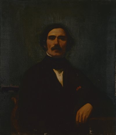 Selbstporträt von Édouard Hostein
