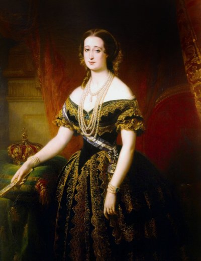 Französische Kaiserin Eugenie von Edouard Louis Dubufe
