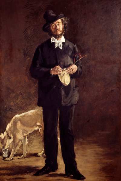 Künstler (Porträt des Malers Marcellin Desboutin) von Édouard Manet
