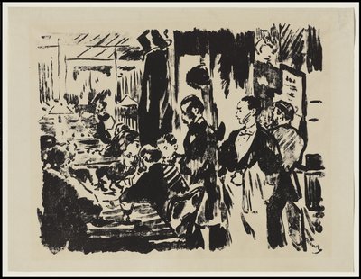 Im Café von Édouard Manet