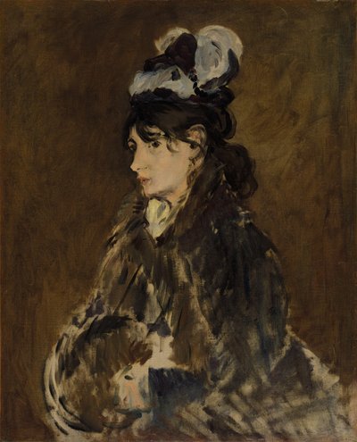 Berthe Morisot, ca. 1869-73 von Édouard Manet