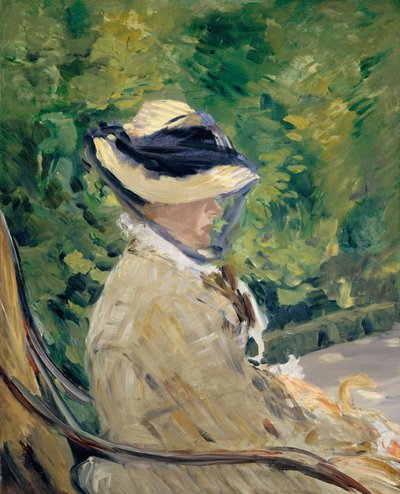 Madame Manet in Bellevue von Édouard Manet