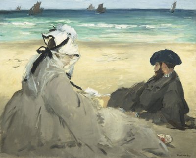 Am Strand von Édouard Manet