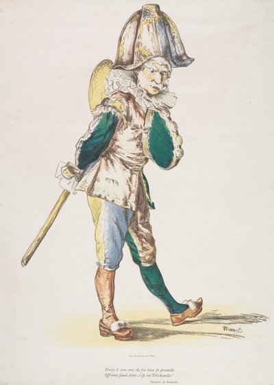 Polichinelle von Édouard Manet