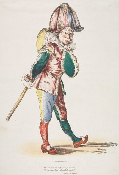 Polichinelle von Édouard Manet