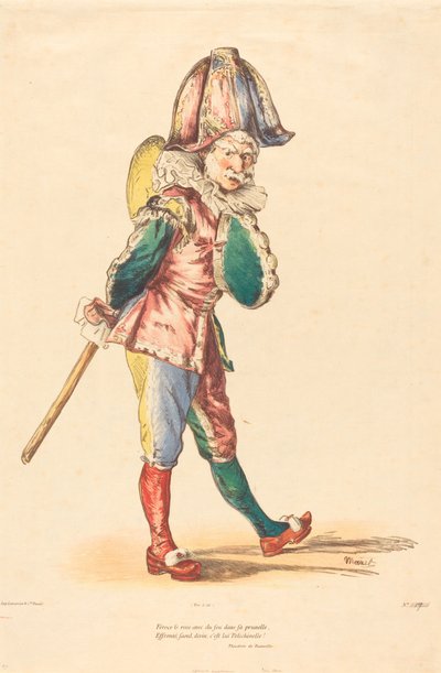 Polichinelle, 1874 von Édouard Manet