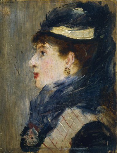 Porträt einer Dame von Édouard Manet