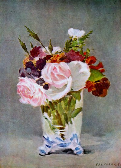 Stillleben mit Blumen, 1882 von Édouard Manet