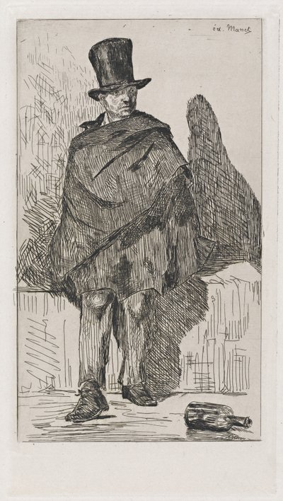 Der Absinthtrinker von Édouard Manet