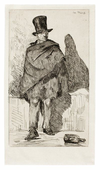 Der Absinthtrinker von Édouard Manet