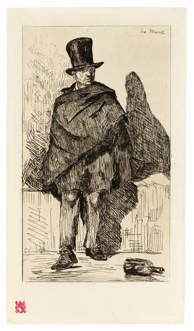 Der Absinthtrinker von Édouard Manet