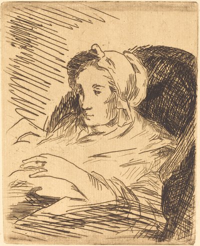 Die Genesende La convalescente, 1876-1878 von Édouard Manet