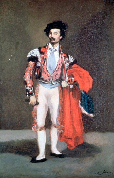 Der Tänzer, Mariano Camprubi, 1862 von Édouard Manet