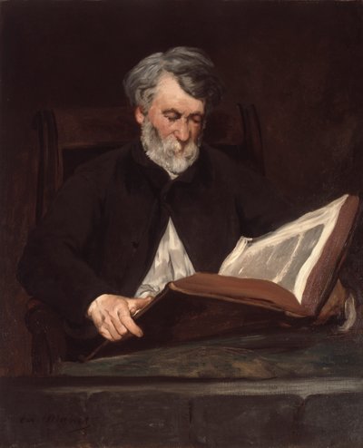 Der Leser von Édouard Manet