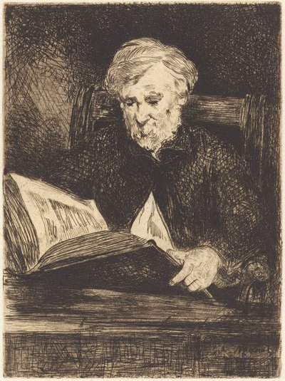 Der Leser, 1861 von Édouard Manet