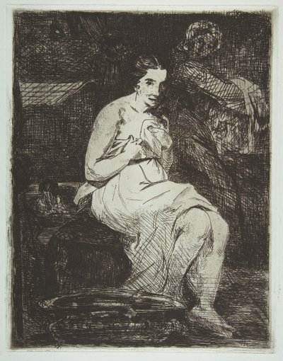 Die Toilette, 1861-62 von Édouard Manet