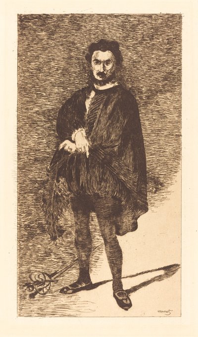 Der tragische Schauspieler L