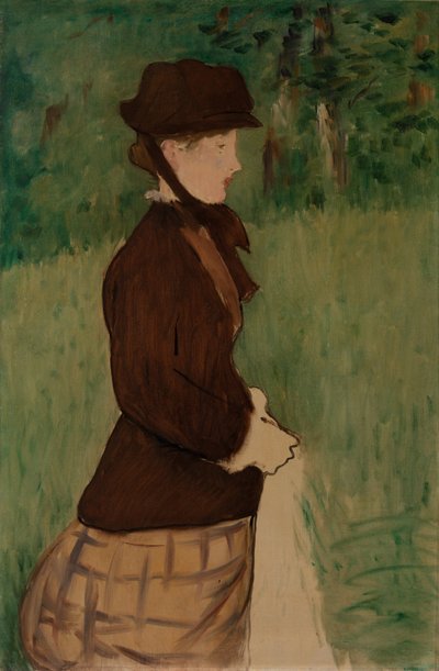 Junge Frau im Garten, 1879 von Édouard Manet