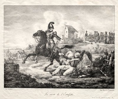 Der Tod des Kuriers von Edouard Swebach