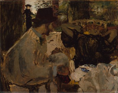 Gespräch, 1897-8 von Edouard Vuillard