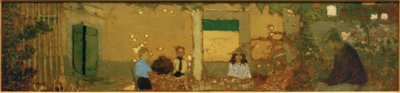 Familie im Garten von Edouard Vuillard