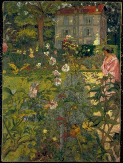 Der Garten von Vaucresson von Edouard Vuillard