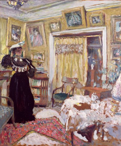 Der Hessel-Salon, Rue de Rivoli, 1901 von Edouard Vuillard