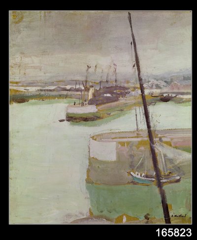 Der Hafen von Honfleur, 1919 von Edouard Vuillard