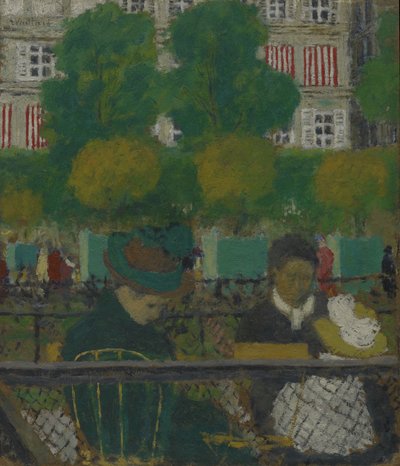 Die Tuileriengärten, Paris von Edouard Vuillard