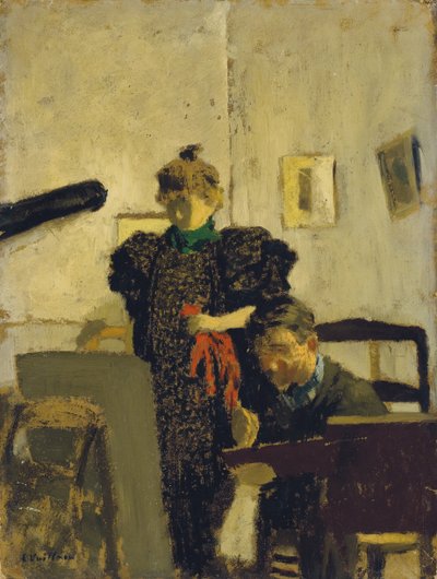 Vallotton bei den Natansons, 1897 von Edouard Vuillard