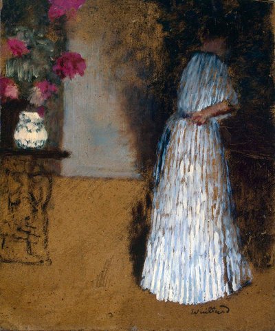 Junge Frau in einem Zimmer, 1892-1893 von Edouard Vuillard