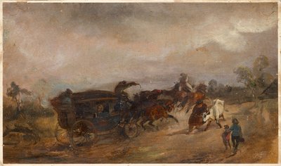Die Postkutsche von Eduard Ritter