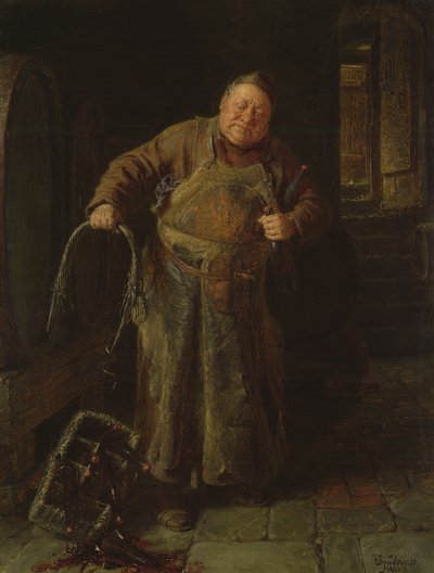 Der gebrochene Griff, 1900 von Eduard von Grutzner