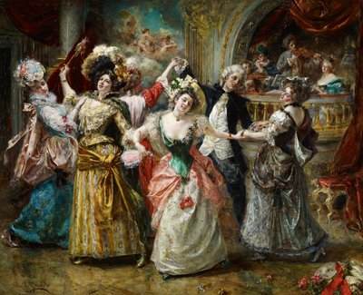 Der Beau auf der Soirée von Eduardo Leon Garrido