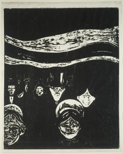 Angst von Edvard Munch